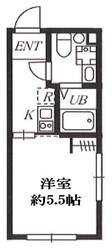 プラチナフォルム大井町EASTの物件間取画像